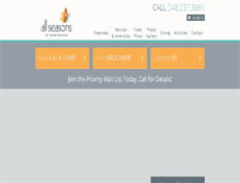 Tablet Screenshot of allseasonsbirmingham.com